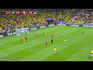 brazil x serbia - second goal